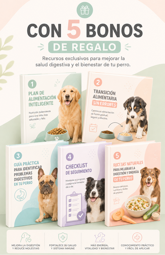 transforma la digestion y energia de tu mascota en 7 dias