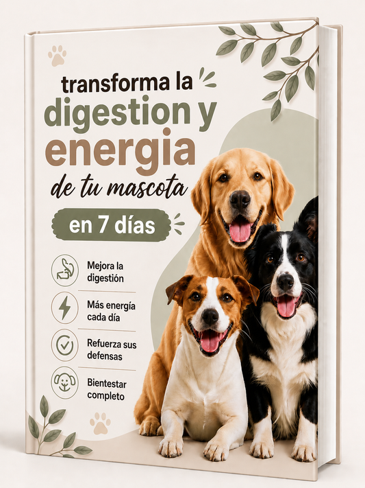 transforma la digestion y energia de tu mascota en 7 dias